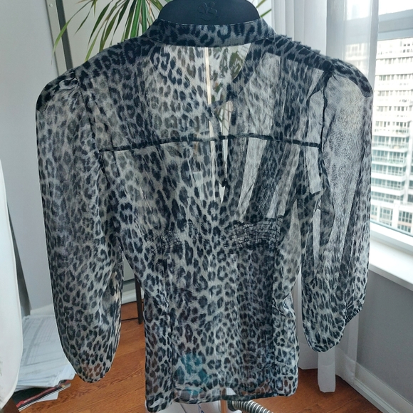 Sheer top, size small - Picture 2 of 2